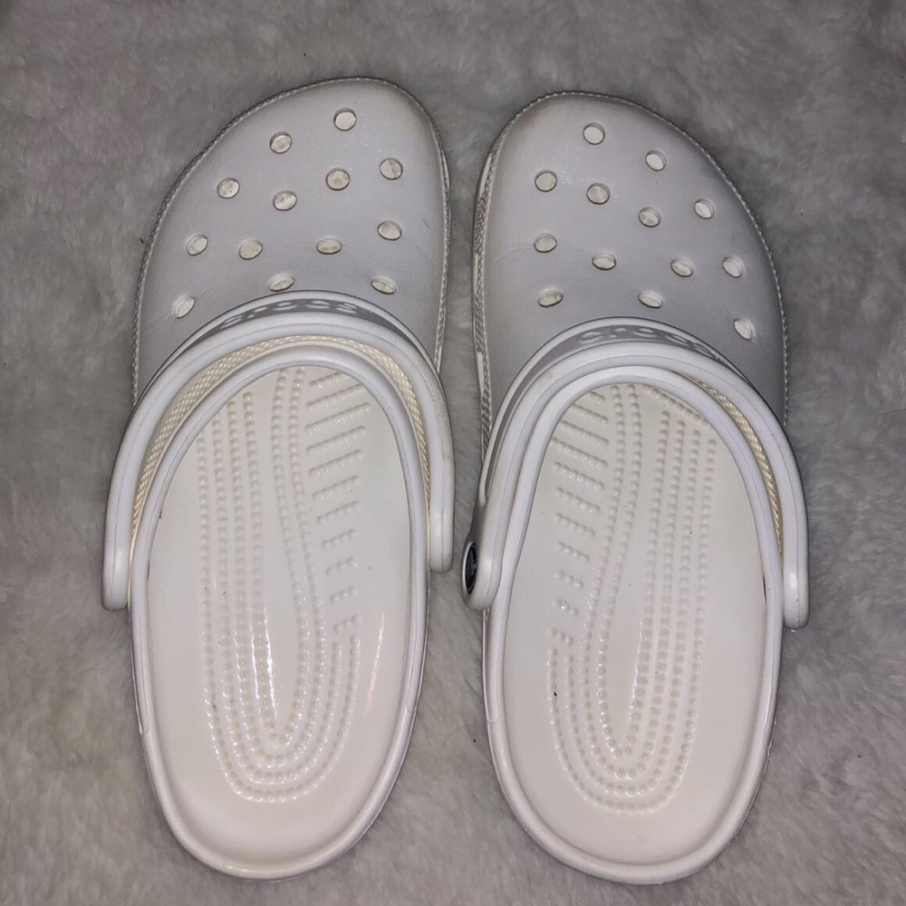 White Crocs